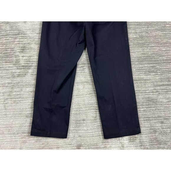 Lands End Pants Womens 6 Blue Chino Khaki Straight‎ Leg Casual - Picture 10 of 12
